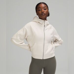 lululemon athletica Cream Zip-Up Hoodie